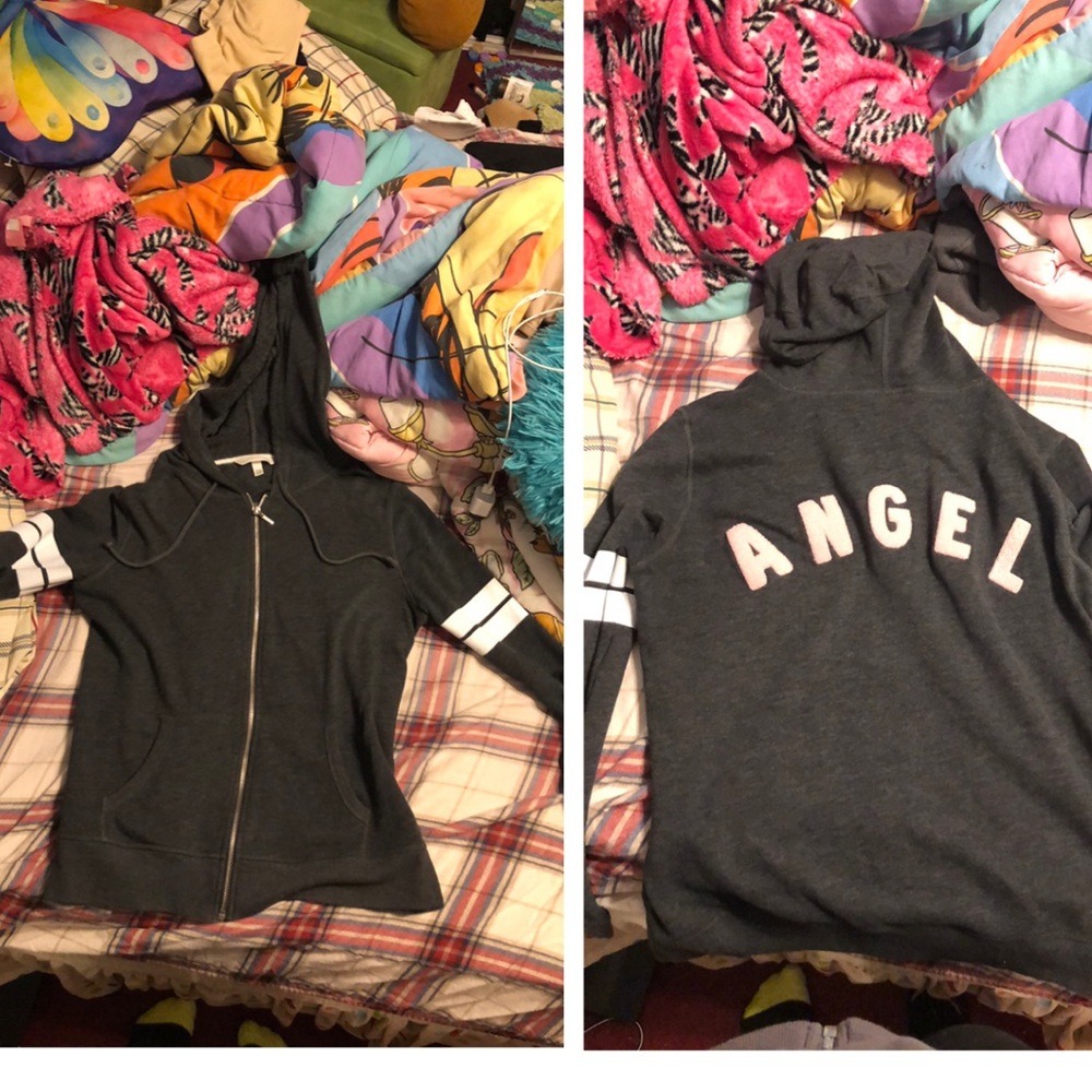 VS jacket wording on back